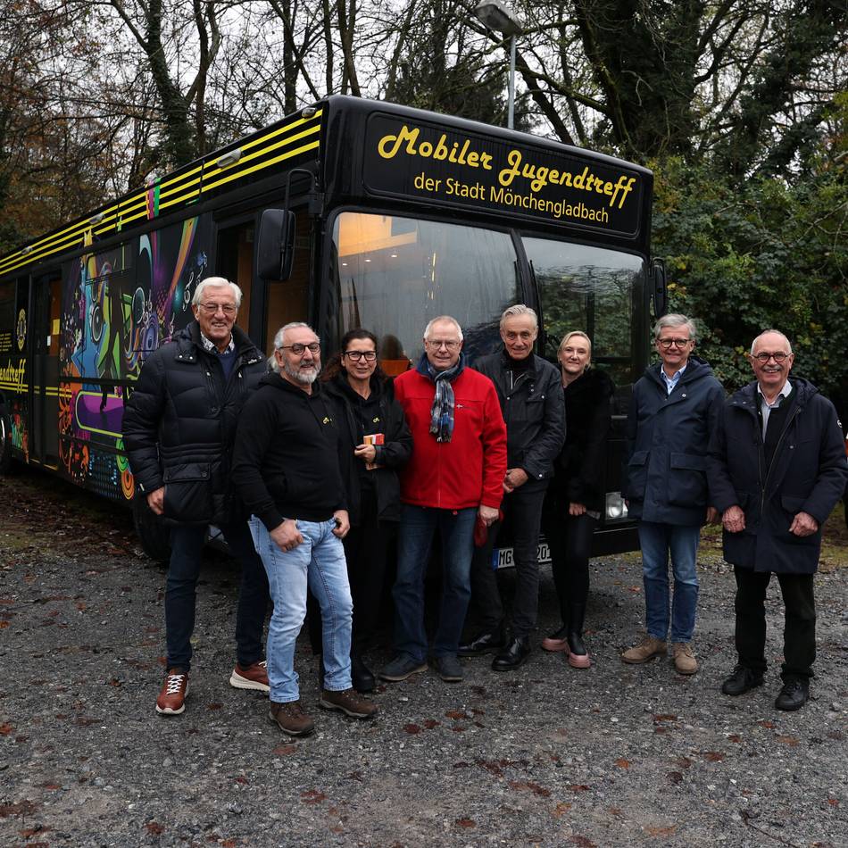 Abschiedsfeier vom mobilen Jugendtreff in Mönchengladbach: „Ich glaube, ohne den Bus wäre mein Leben heute anders verlaufen“