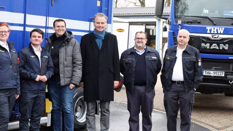 Finanzielle Mittel vom Bund: THW Mönchengladbach erhält 15 Millionen Euro für Neubau