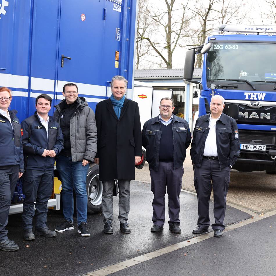 Finanzielle Mittel vom Bund: THW Mönchengladbach erhält 15 Millionen Euro für Neubau