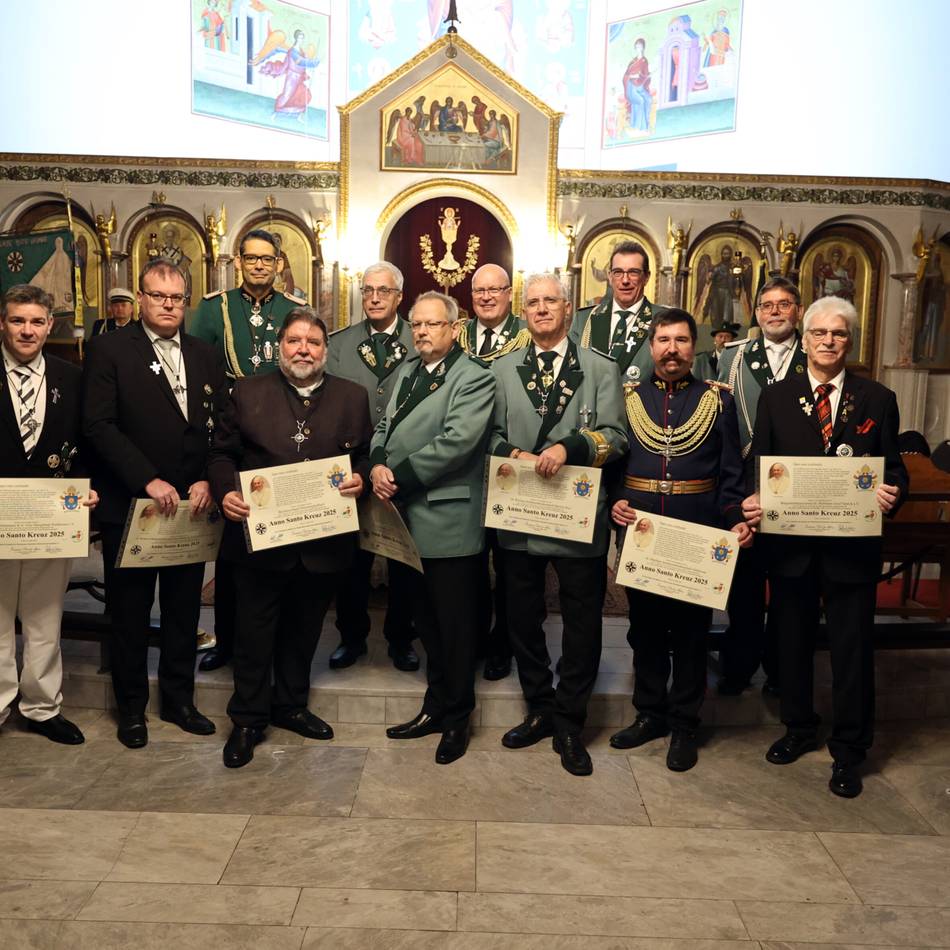 Brauchtum in Mönchengladbach: Anno Santo Kreuze feierlich in Speick verliehen