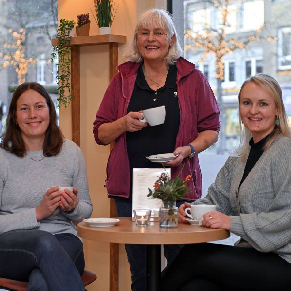 „Winterwärme“ in Straelen: Pop-up-Café in geschlossener Eisdiele eröffnet