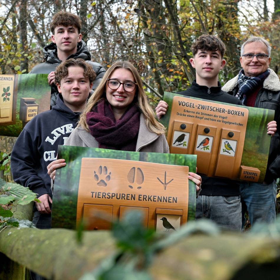 Projekt am Liebfrauen-Berufskolleg Geldern: Schüler drehen Film am Oermter Berg