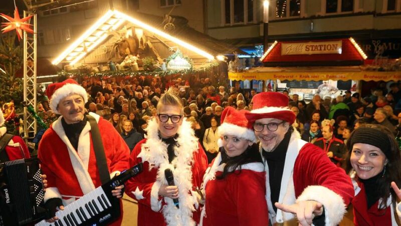 Weihnachtsmärkte in Leverkusen: Weihnachts-Wasch-Programm mit „Kärnseife“