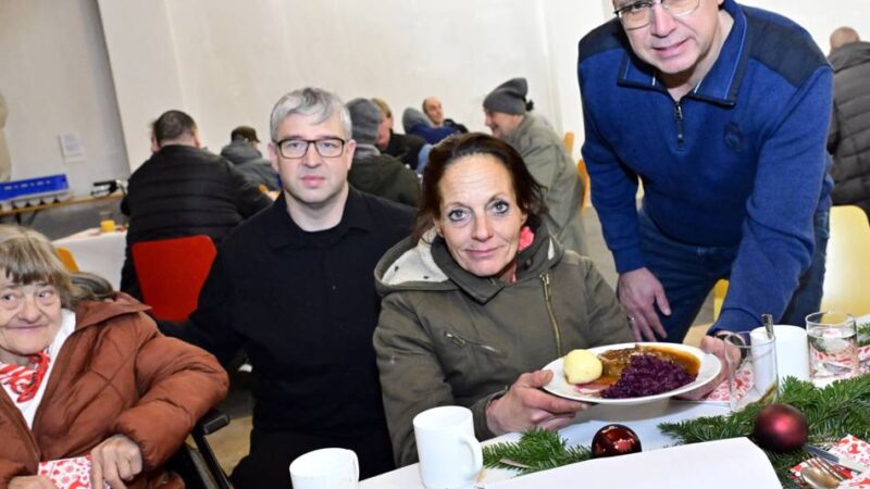 Wohltätigkeit in Mönchengladbach: Weihnachtsfeiern für Wohnungslose und Einsame