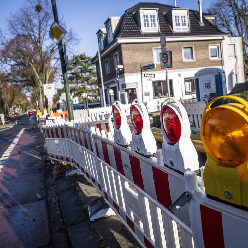 Stau-Haupstadt Düsseldorf: Ärger über unangekündigte Baustelle