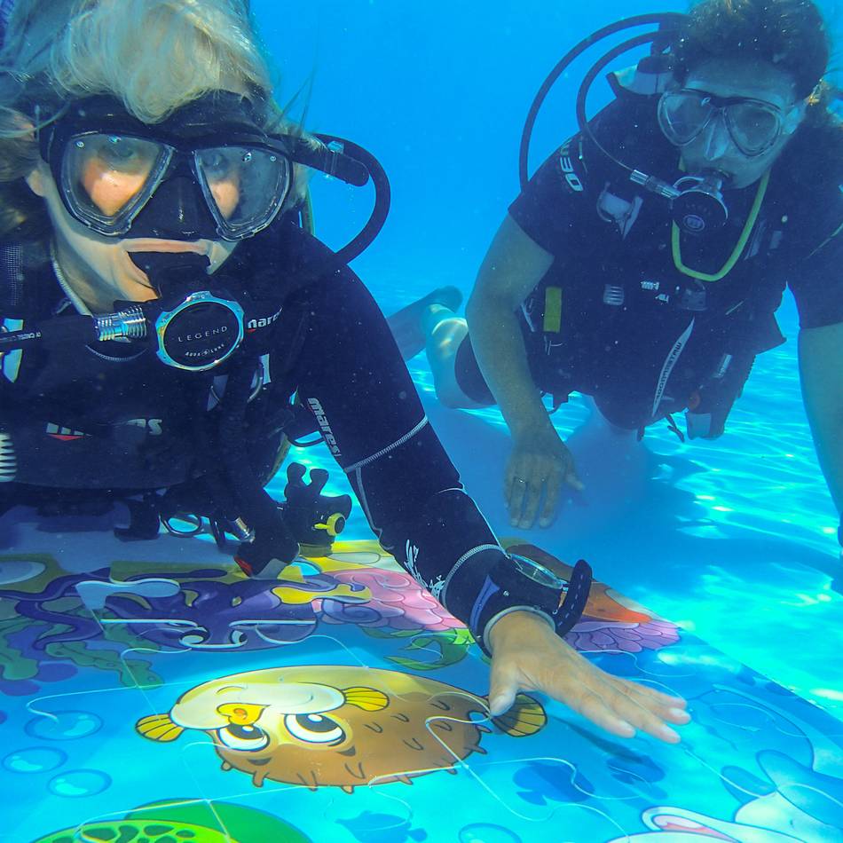 Tauchabteilung SV Langenfeld: Unter Wasser den Kopf frei kriegen