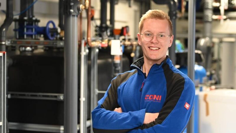 Marcel Maerevoet entdeckt Leidenschaft für Kältetechnik: Hückeswagener ist Landesmeister im Handwerk