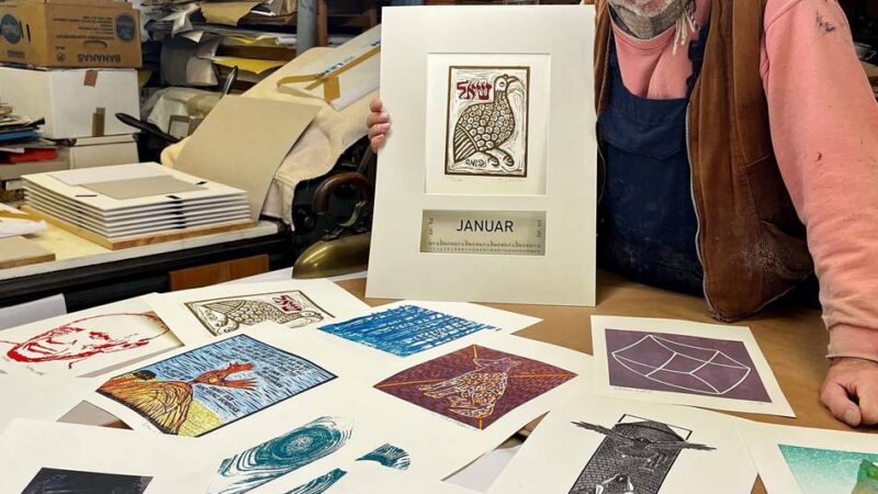 Neuer Kalender mit Kunst: Gocher „art connection“ zeigt Pablo, Tod und Teufel