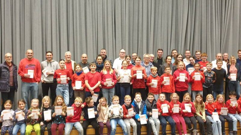 Rees: Sportabzeichen 2025 – eine sportliche Ehrung im Bürgerhaus