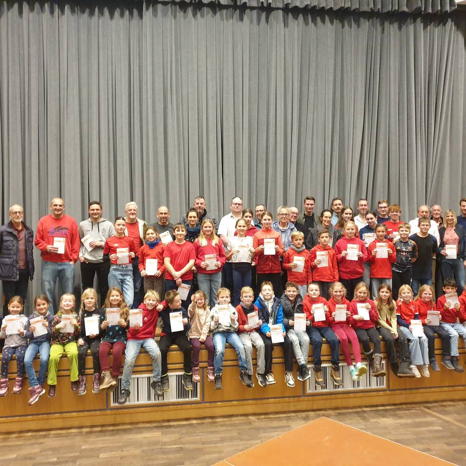 Rees: Sportabzeichen 2025 – eine sportliche Ehrung im Bürgerhaus