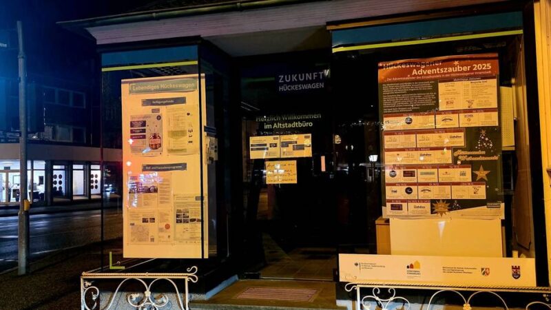 Hückeswagener Citymanagement: Das Altstadtbüro zieht bald um