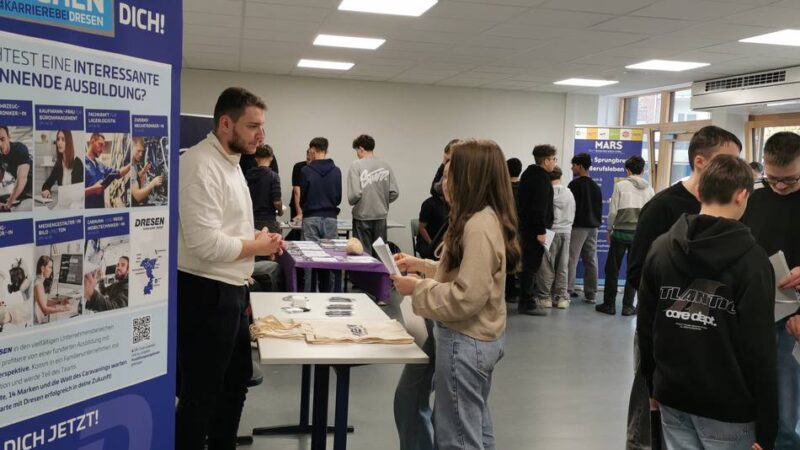 Stadtgespräche in Viersen: Ausbildungsmesse an der Schule und jede Menge Gewinner