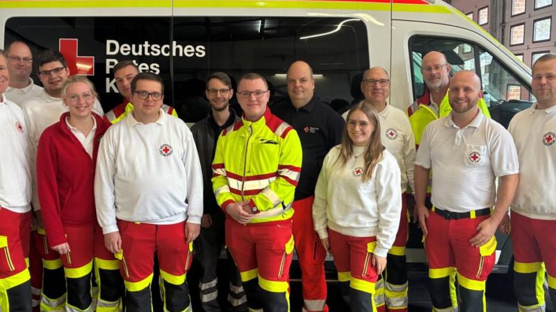 Übungswochenende für den Ernstfall: DRK Alpen probt Massenanfall von Verletzten