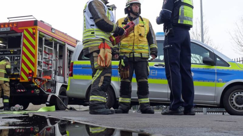 Einsatz in Hilden: Feuer in leer stehender Wohnung