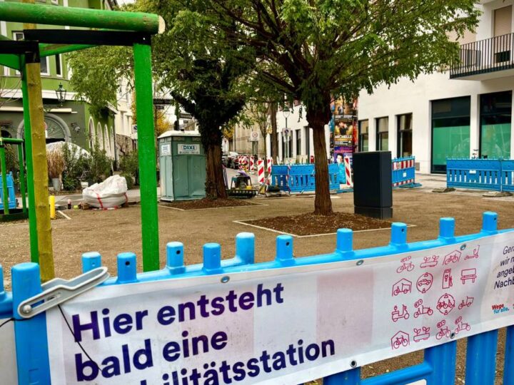 Mobilität in Düsseldorf : Zwei neue Mobilitätsstationen für Pempelfort