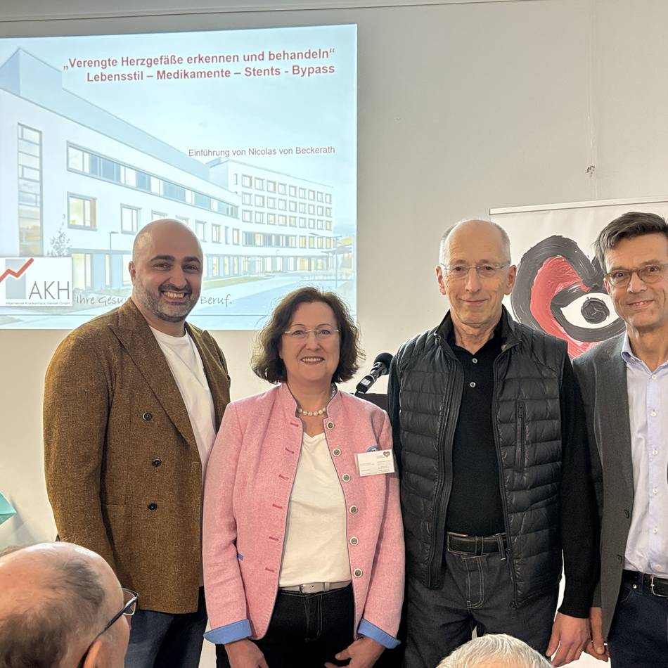 Herzseminar am AKH Viersen: Gesunde Gefäße durch gesunde Lebensweise