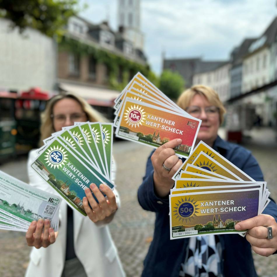 Wertschecks zum Einkaufen: Das sind die ersten Gewinner der IGX-Weihnachtsverlosung