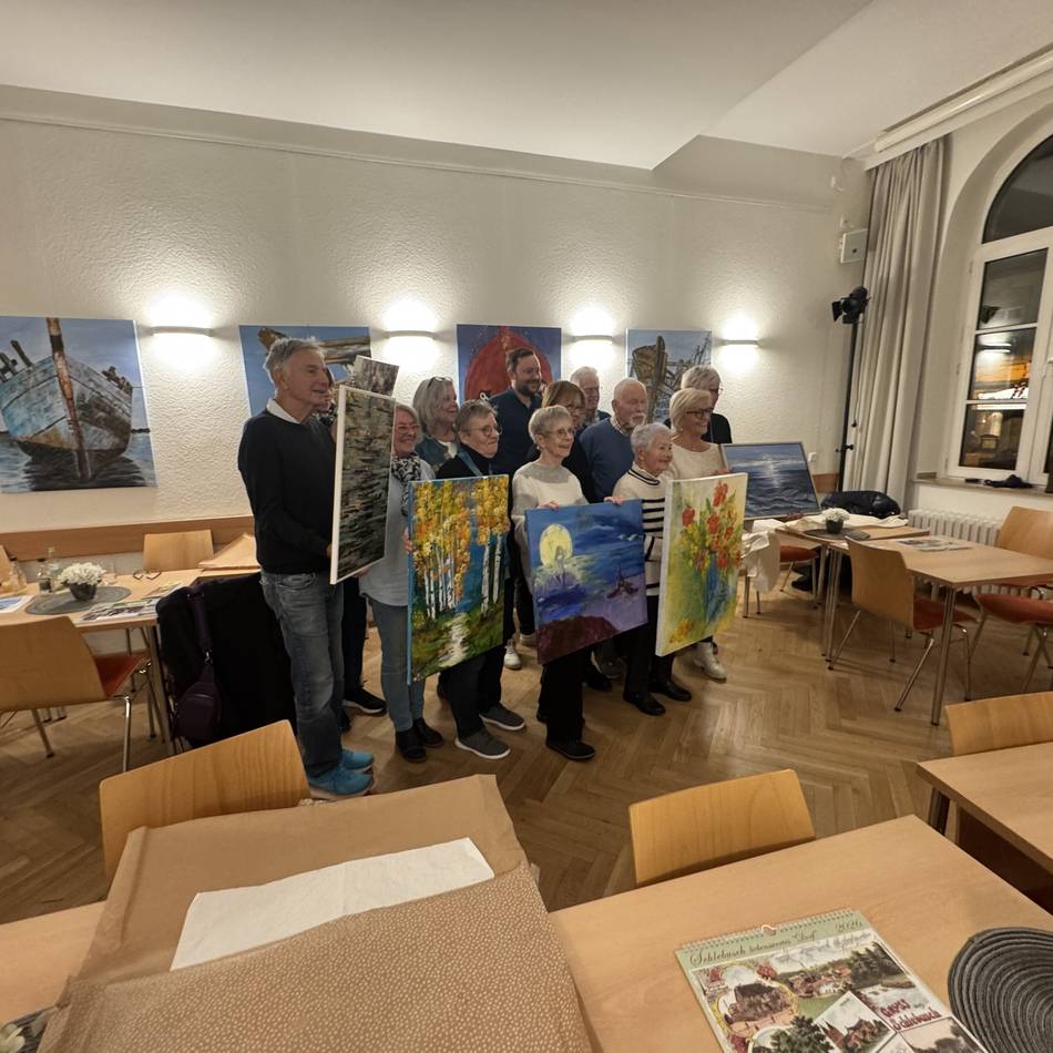 Beliebte Aktion in Schlebusch: Kunst-Schaufenster und ein Abschied