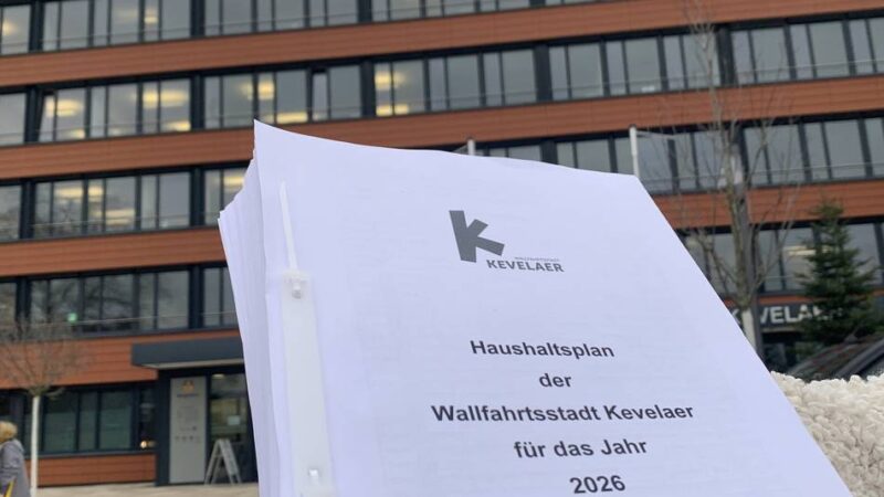 Stadt im Haushaltssicherungskonzept: „Kein Geld mehr für Firlefanz“ – Kevelaer muss sparen und Steuern erhöhen
