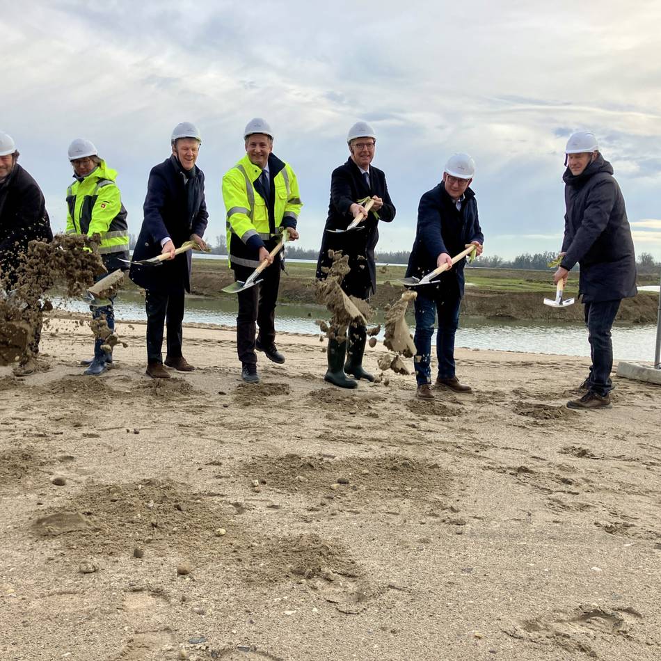 Ferienpark Lake Village Rees: Spatenstich für Ferienpark Reeser Meer: „Ein Traum wird wahr“