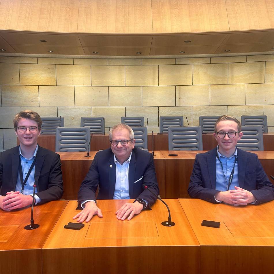 Lukas Fragemann: Erkelenzer vertritt Abgeordneten beim Jugendlandtag