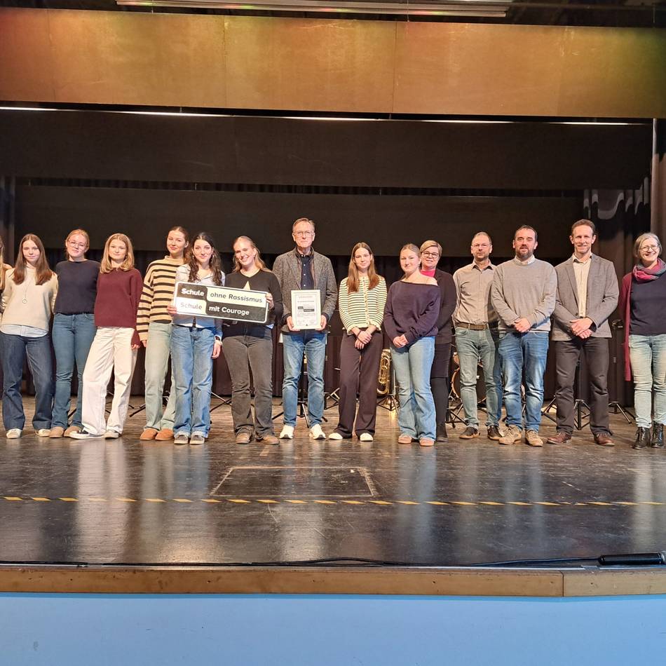 Auszeichnung zum Jahresende: Lise-Meitner-Gymnasium tritt Courage-Netzwerk bei