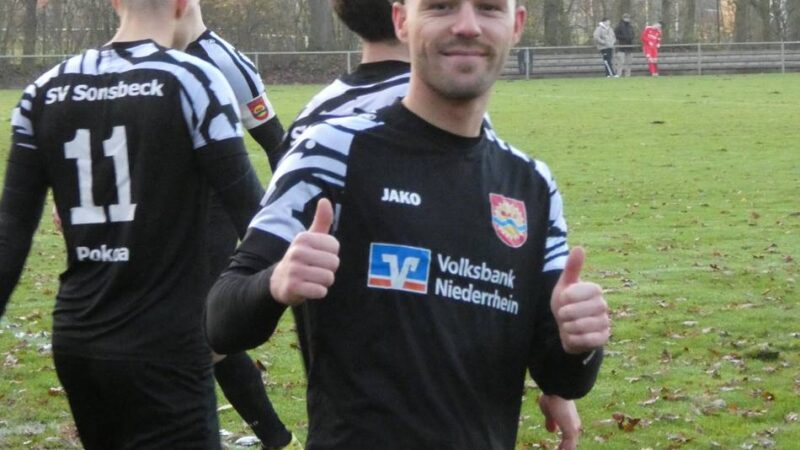 Sonsbecks bester Oberliga-Torschütze: „Wir sind für jeden Gegner unangenehm und werden es packen“