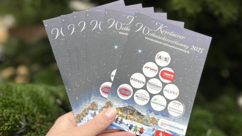 Aktion: Mitmachen bei der Kevelaerer Weihnachtsverlosung