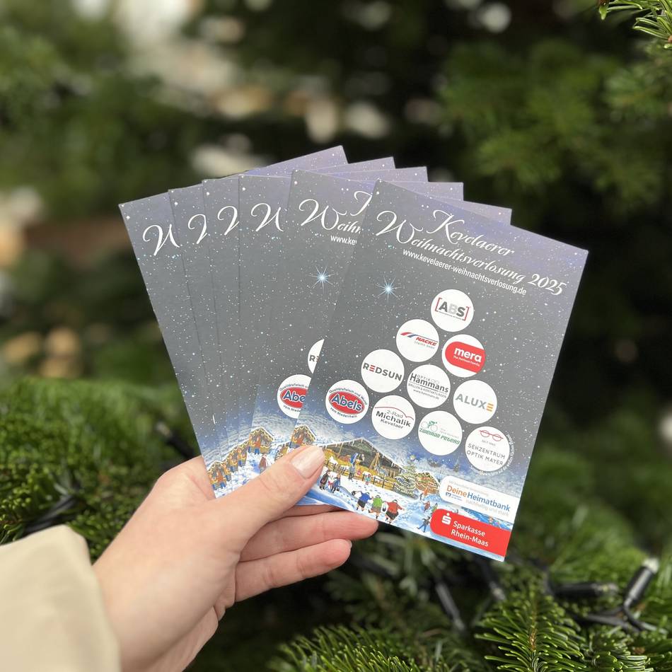 Aktion: Mitmachen bei der Kevelaerer Weihnachtsverlosung