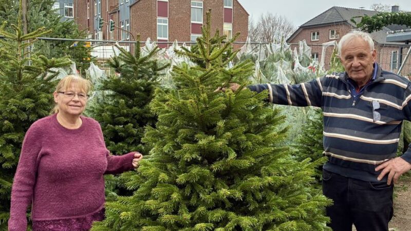 Tannenbaumverkauf in Moers und Umgebung: „Erheblich mehr verkauft als im letzten Jahr“