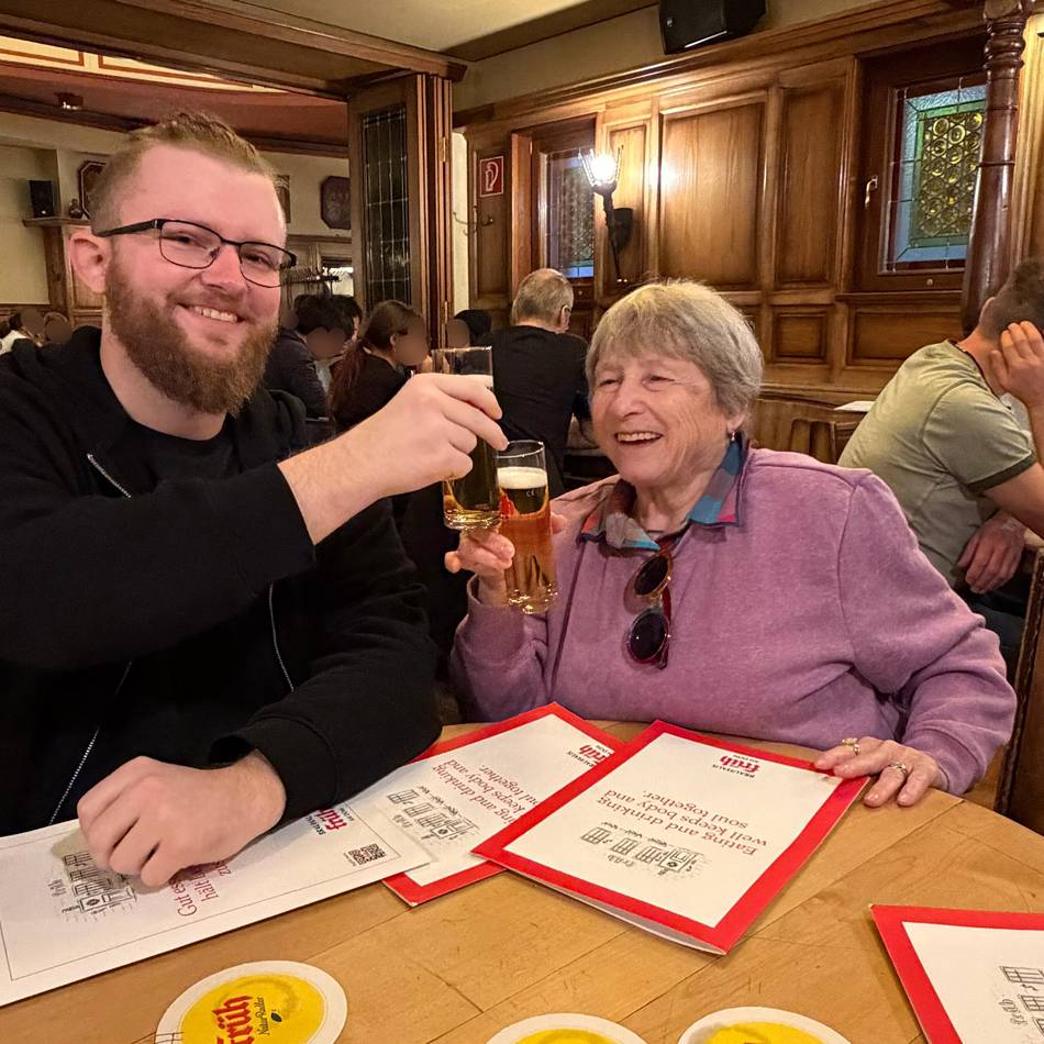 Leverkusener ist Stammzellenspender: Aus den USA ins Kölner Brauhaus – auf ein Kölsch mit dem Lebensretter