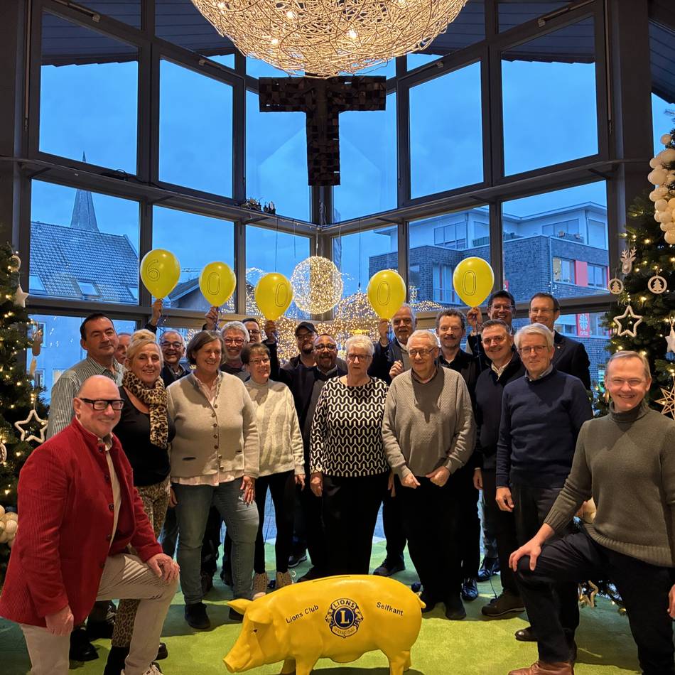 Für einen guten Zweck: Lions Club spendet 60.000 Euro an Tafeln im Kreis