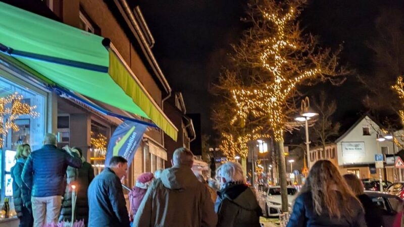 Aktion der Werbegemeinschaft: Lintorfer Lichter leuchten für den guten Zweck