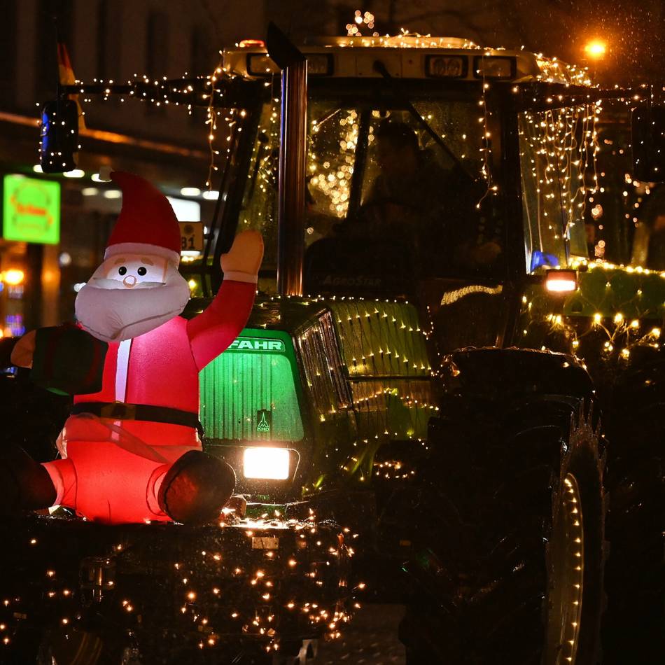Traktorfahrt durch Wermelskirchen: „Wir machen das vor allem für die Kinder“