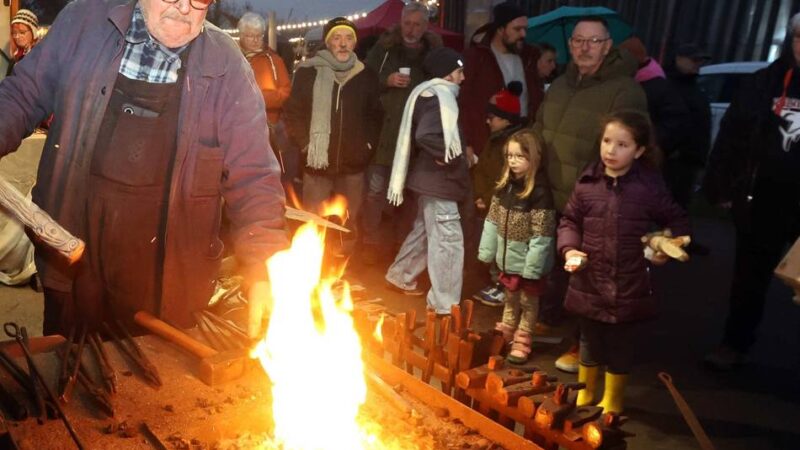Nordischer Weihnachtsmarkt in Leverkusen: Im Neulandpark herrscht Gemütlichkeit