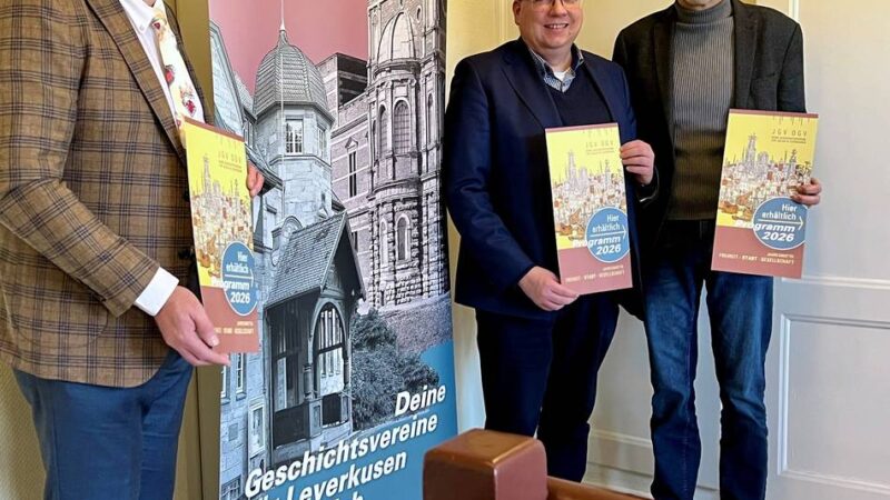 Opladener Geschichtsverein: OGV geht mit vollem Programm in 2026