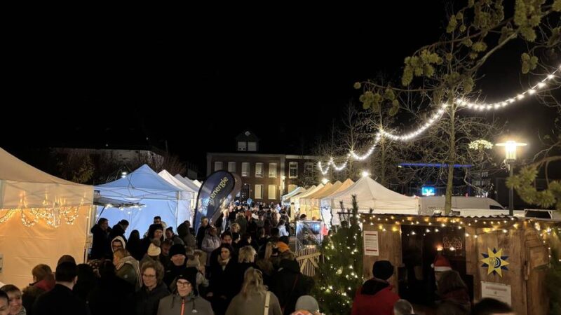 Auf dem Cyriakusplatz: So war der Weezer Weihnachtsmarkt