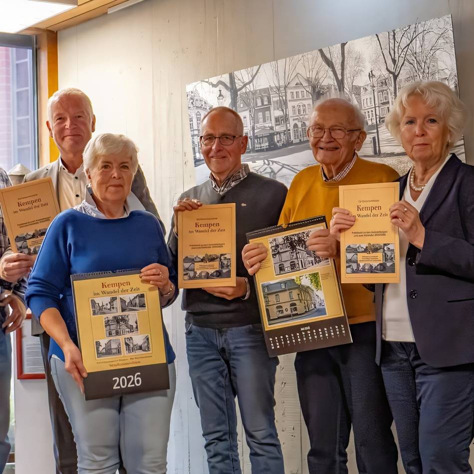 Kempen im Wandel der Zeit: „Beldscheskieker“ stellen im Rathaus aus