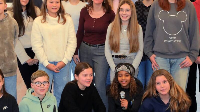 Aktion der Gesamtschule Xanten: Ein Lied gegen Hass und Gewalt