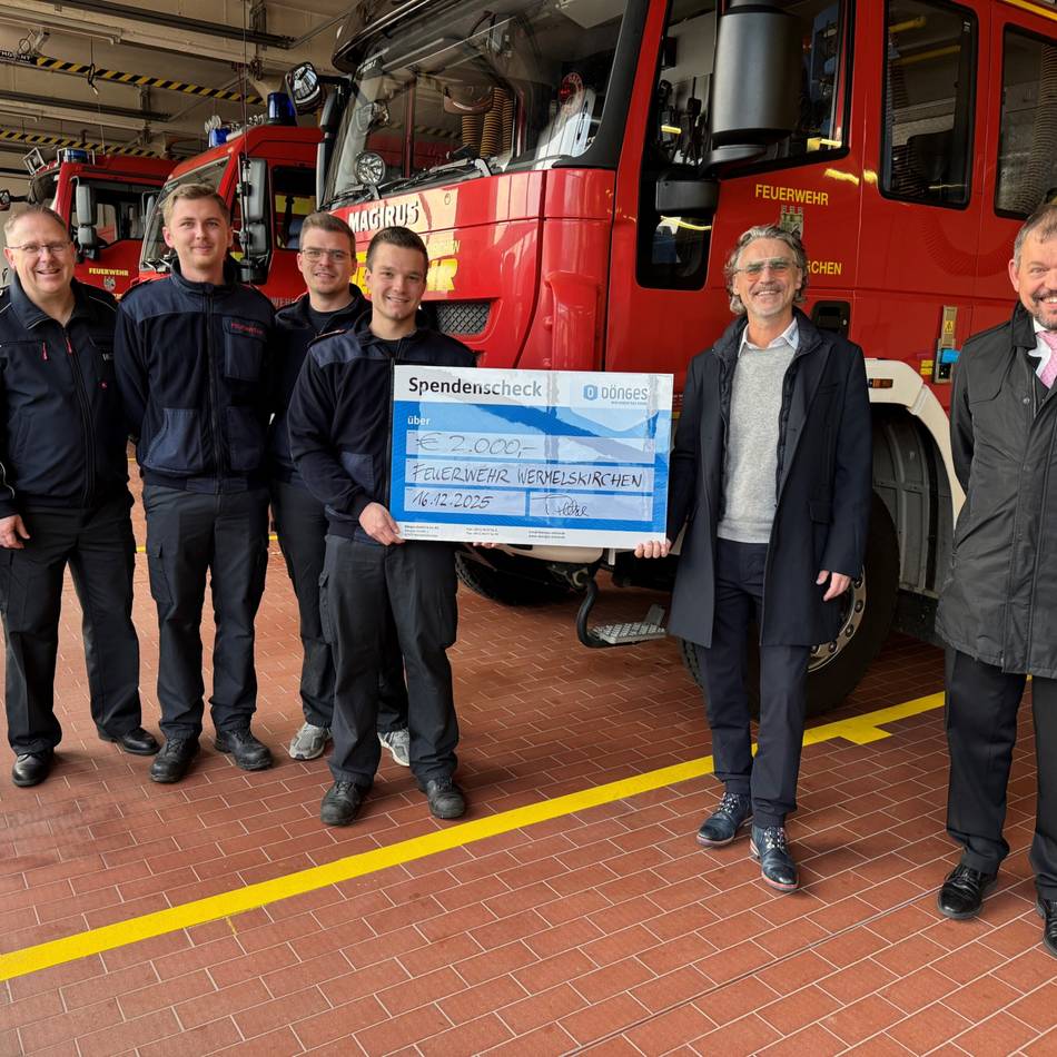 Familienunternehmen aus Wermelskirchen: Hilfe statt Präsente – Dönges unterstützt lokale Projekte