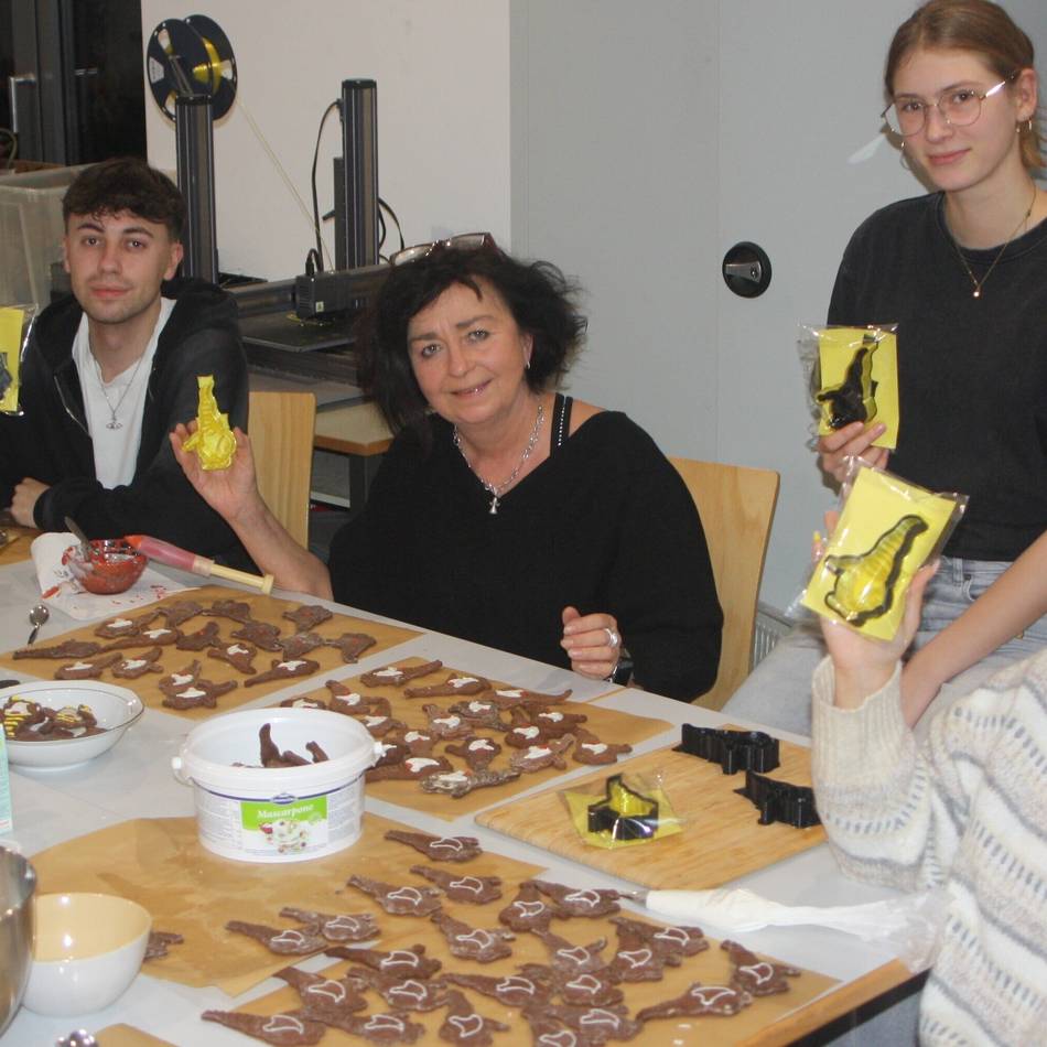 Vorbereitung auf Dülkener Weihnachtstreff: Kinderzentrum backt 200 Wichtelkekse