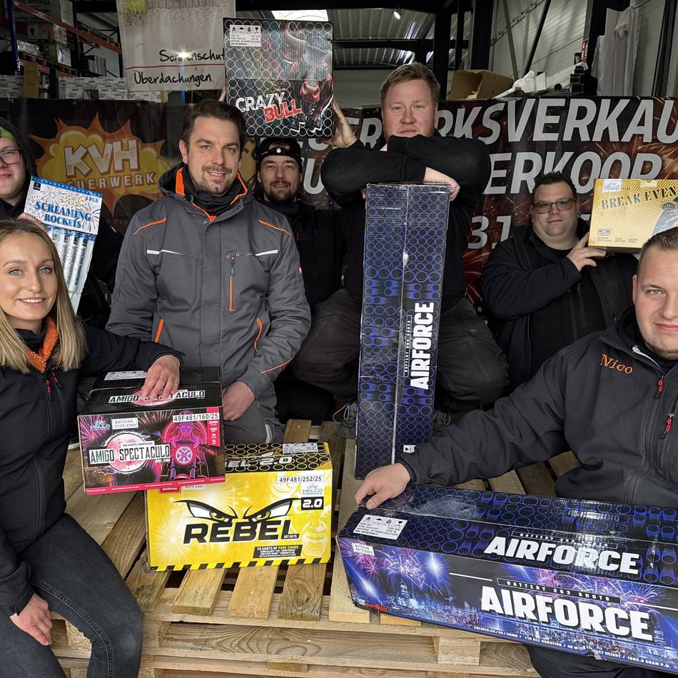 Feuerwerksverkauf in Sonsbeck: Die beliebteste Pyrotechnik war schon vergriffen, bevor der Laden öffnete