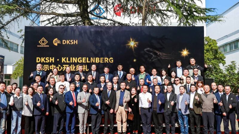 Wirtschaft in Hückeswagen und China: Klingelnberg und DKSH eröffnen Demo-Center