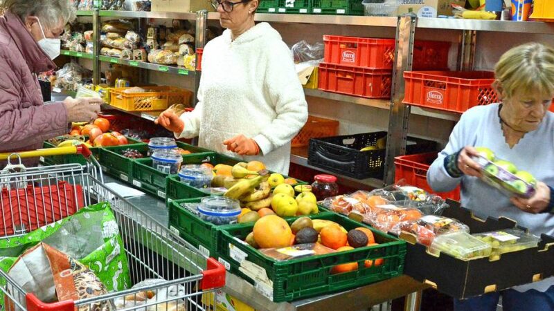 Xantener Tafel öffnet extra nach Weihnachten: „Der Ansturm ist heute sehr groß“