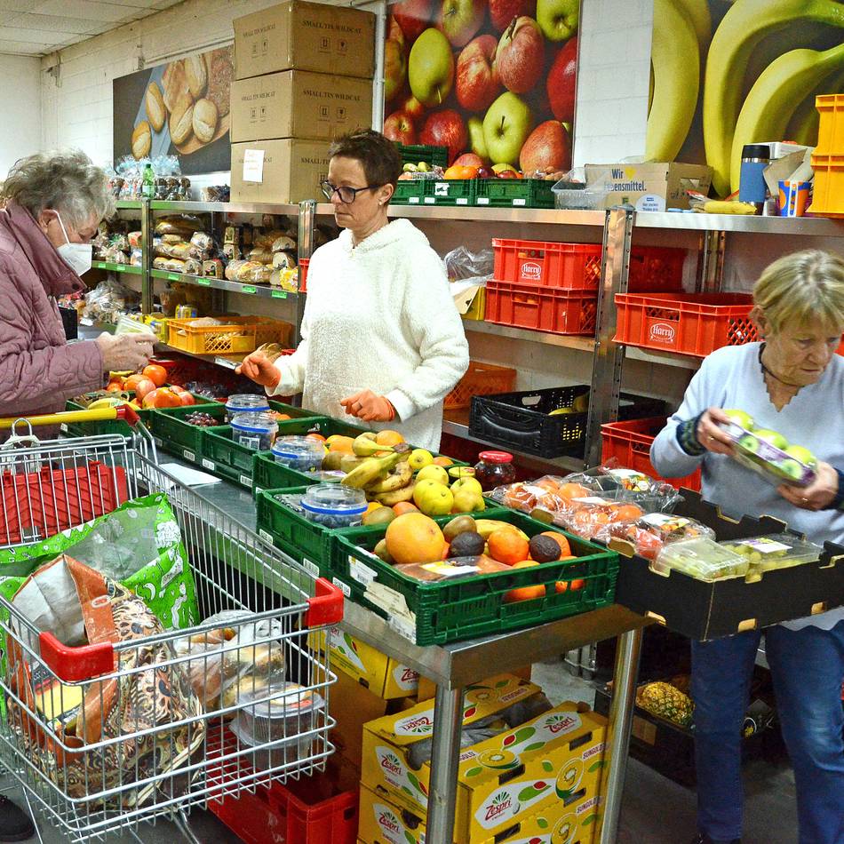 Xantener Tafel öffnet extra nach Weihnachten: „Der Ansturm ist heute sehr groß“