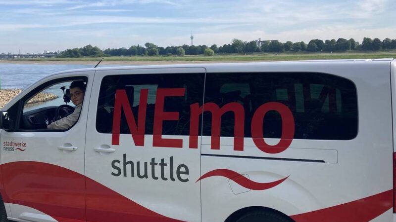 On-Demand-Fahrdienst: NEmo-Shuttle in Neuss auf der Kippe – „Eine Fortsetzung wird äußerst schwierig“