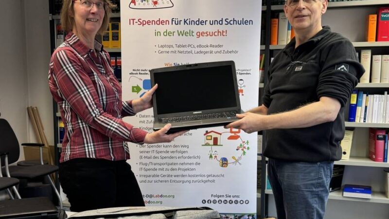 Aktion im Kreis Mettmann: Bürger spenden 43 gebrauchte Computer für gemeinnütziges Projekt