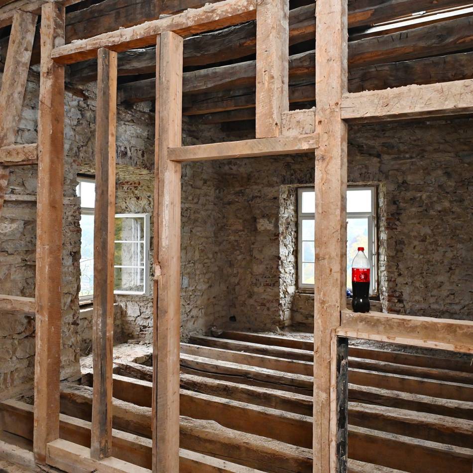 „Lichtblick“ für Hückeswagen: Schlossumbau schreitet weiter voran