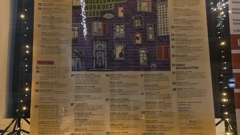 Offener Adventskalender in Hückeswagen: Wo viele Menschen den Weg zueinander finden