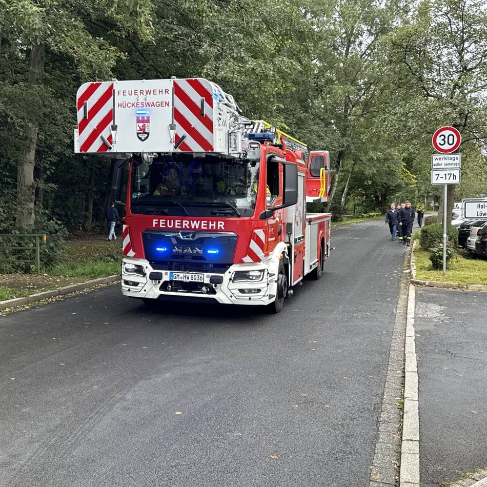 „Lichtblick“ für Hückeswagen: Feuerwehr mit neuem Domizil in Ruhmeshalle